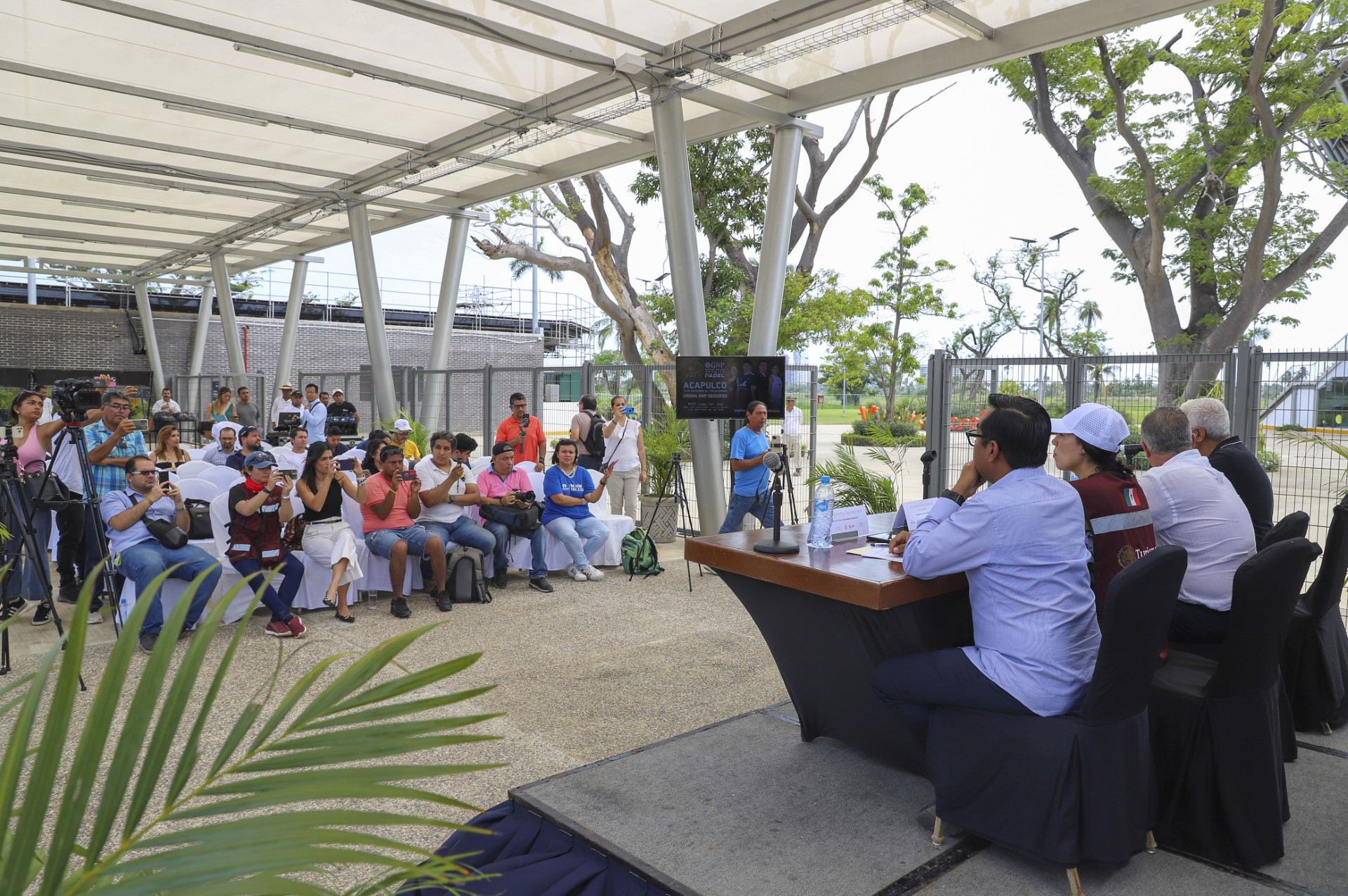 conferencia Premier Padel Acapulco 2024