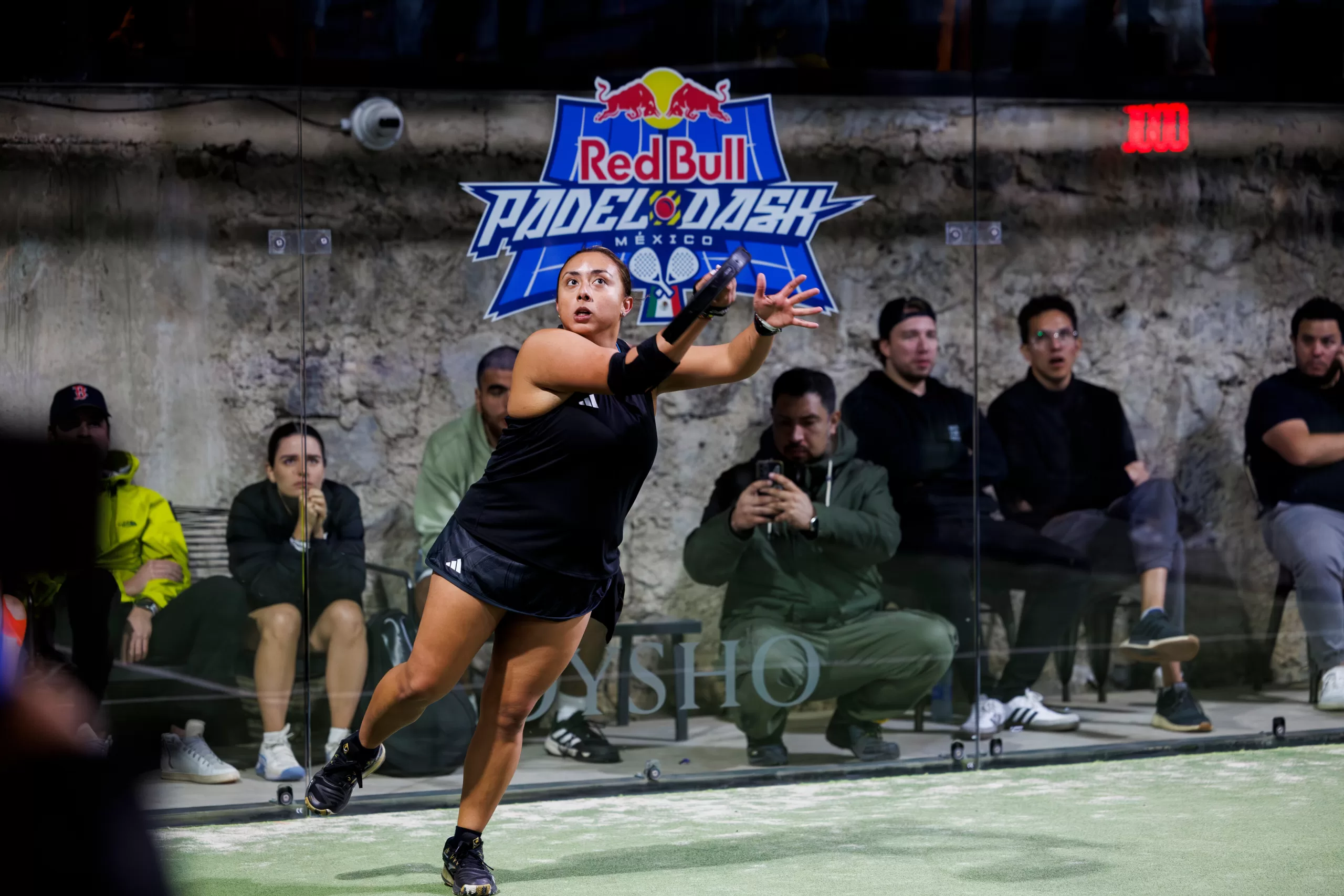 Participant performs at the Red Bull Padel Dash National Final in Mexico City, Mexico on September 7, 2024. // Jose Duch / Red Bull Content Pool // SI202409101063 // Usage for editorial use only //